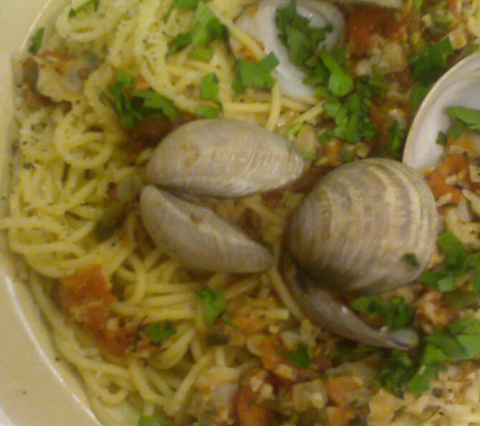 Linguine con Vongole