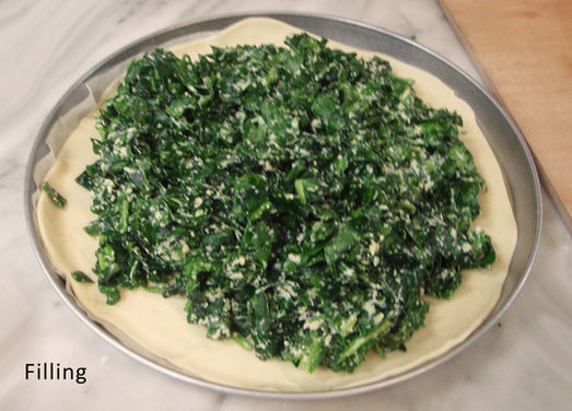Tuscan Ricotta and Broccoli Rabe Pie - Erbazzone