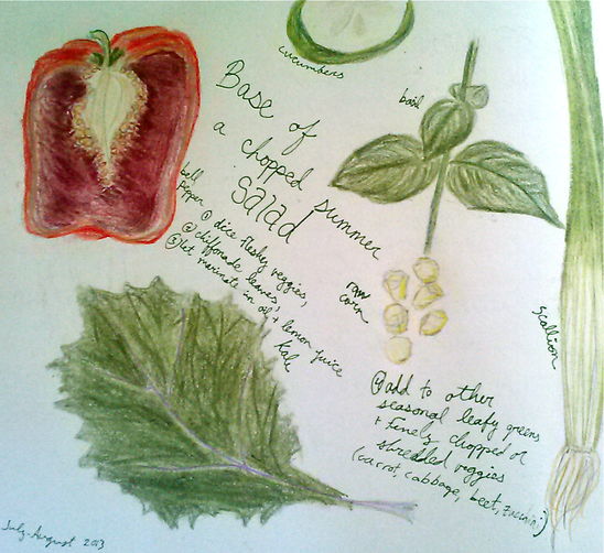 Hands-On Superlative Summer Salad Starter