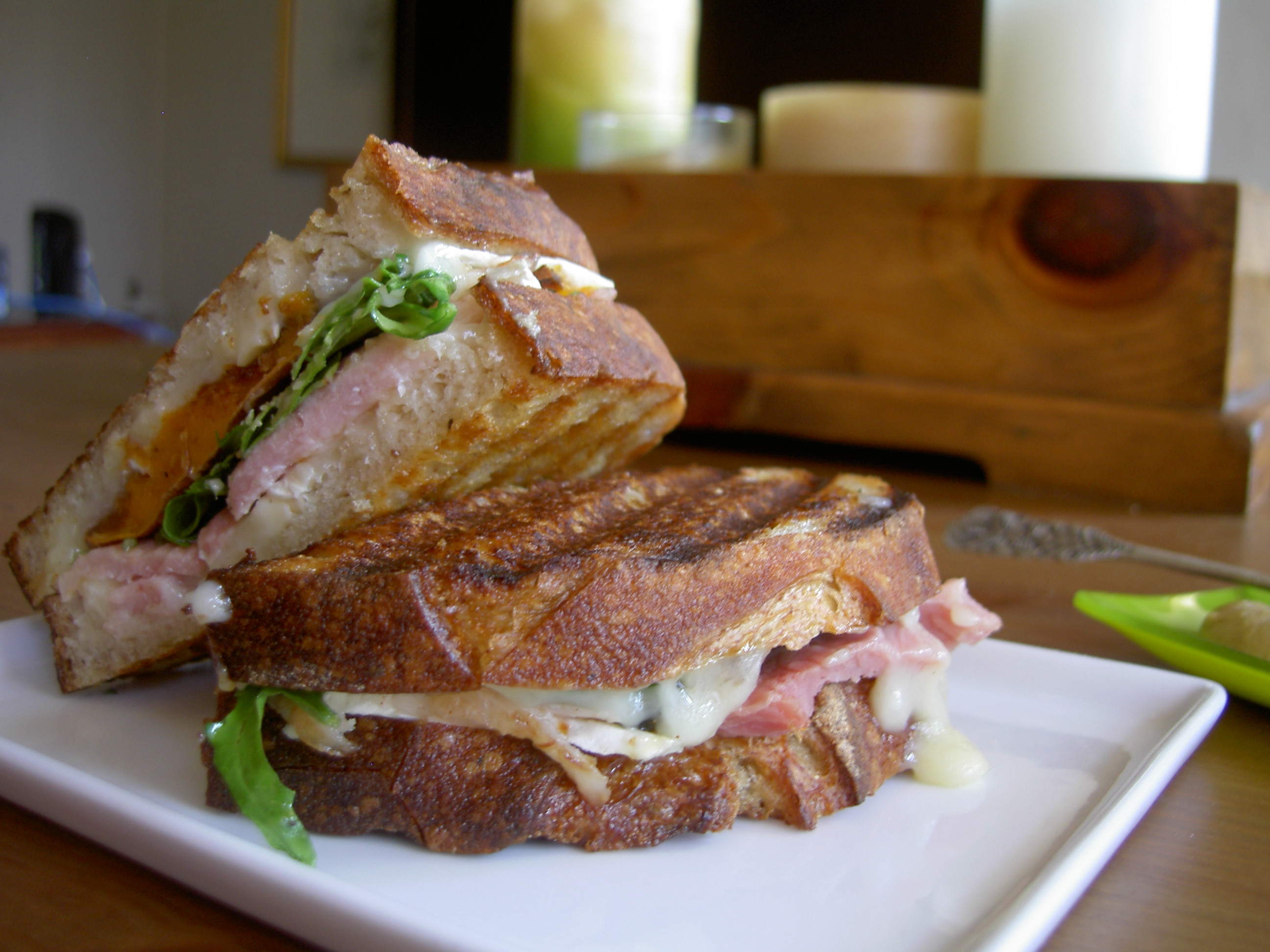 Ham and Sweet Potato Sandwich