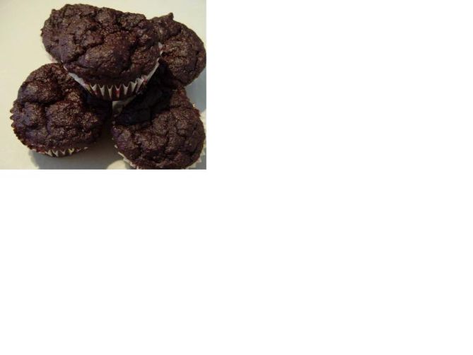 Healthy Chocolate Quinoa cupcakes