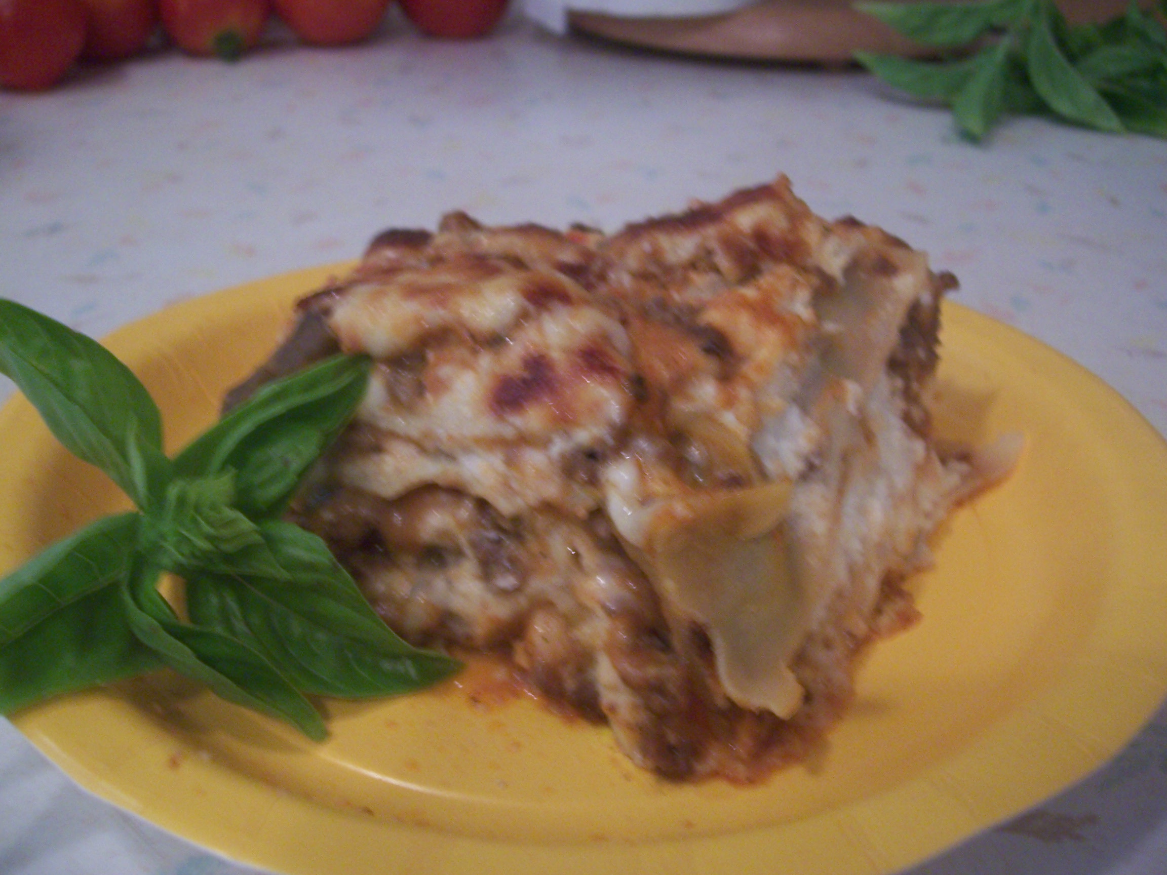 Creamy Tomato Lasagna 
