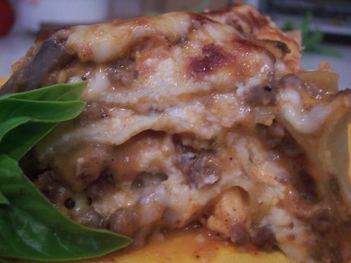 Creamy Tomato Lasagna 