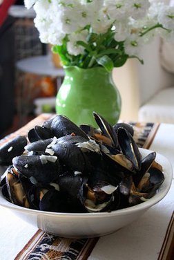 Classic French Mussels with a Twist