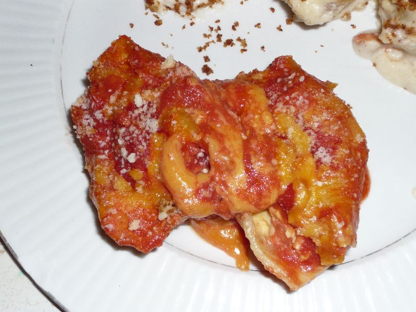 Stuffed Shells with Creamy Tomato Parmesan Sauce
