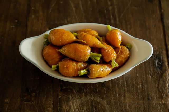 Miso Curry Carrots