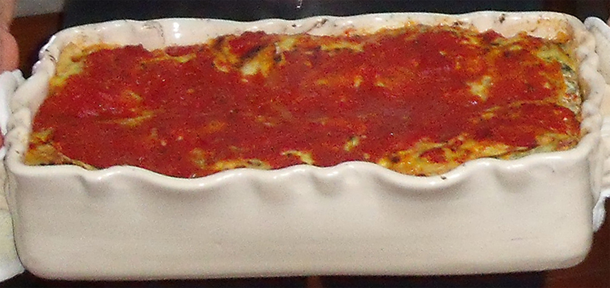 Individual Ricotta and Zucchini Lasagnette