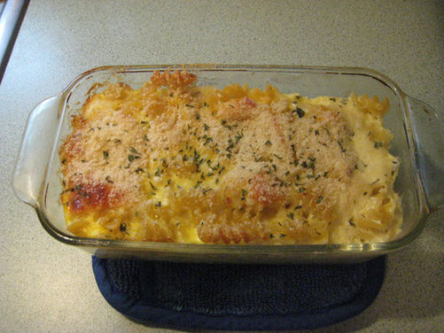 Mom's Baked Macaroni