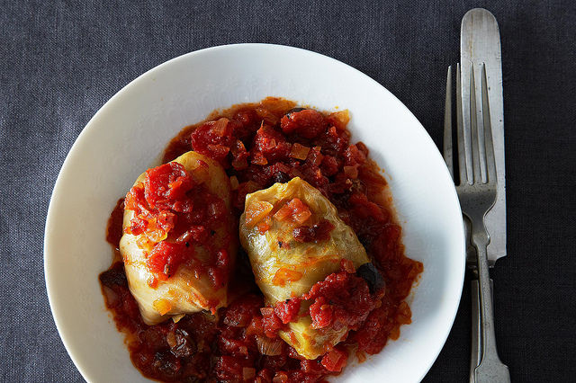 Joan Nathan's Chosen Stuffed Cabbage