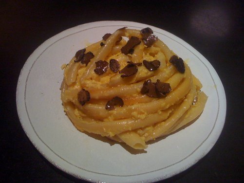 Truffled Ziti Lunghi and Cheese