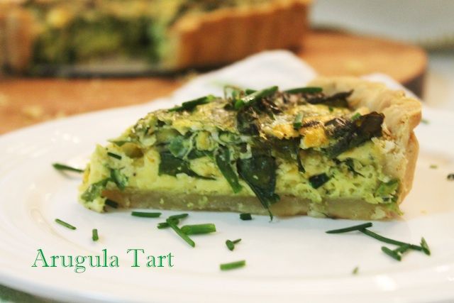 Arugula Tart