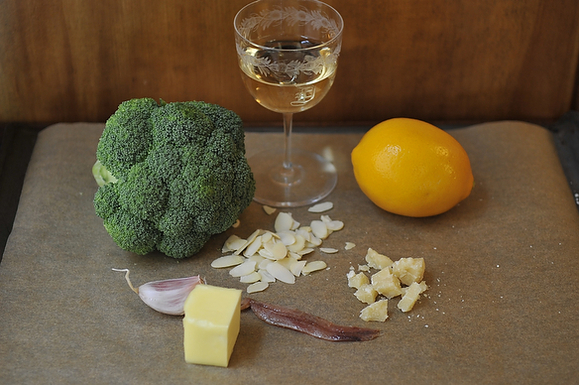 Roasted Bagna Cauda Broccoli