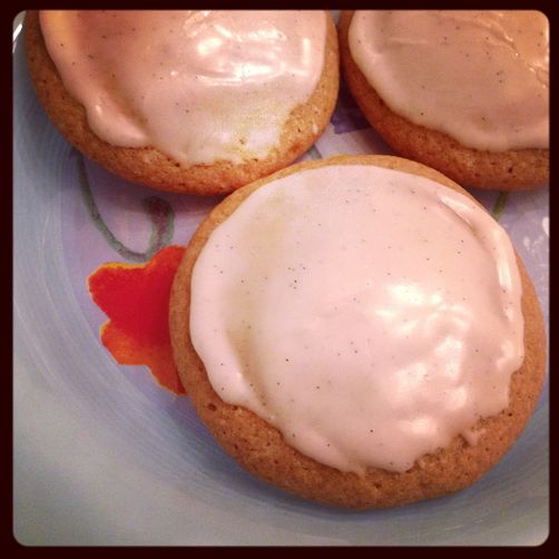 Iced Vanilla Latte Cookies