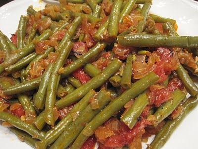 Fasolia (Greek Green Beans)