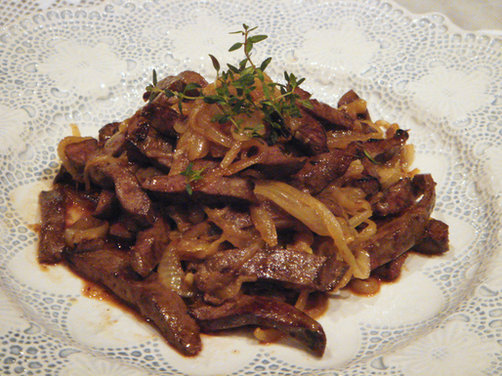 Venician Style Liver – Fegato alla Veneziana