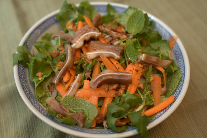 Vietnamese-Style Spicy Pig Ear Salad
