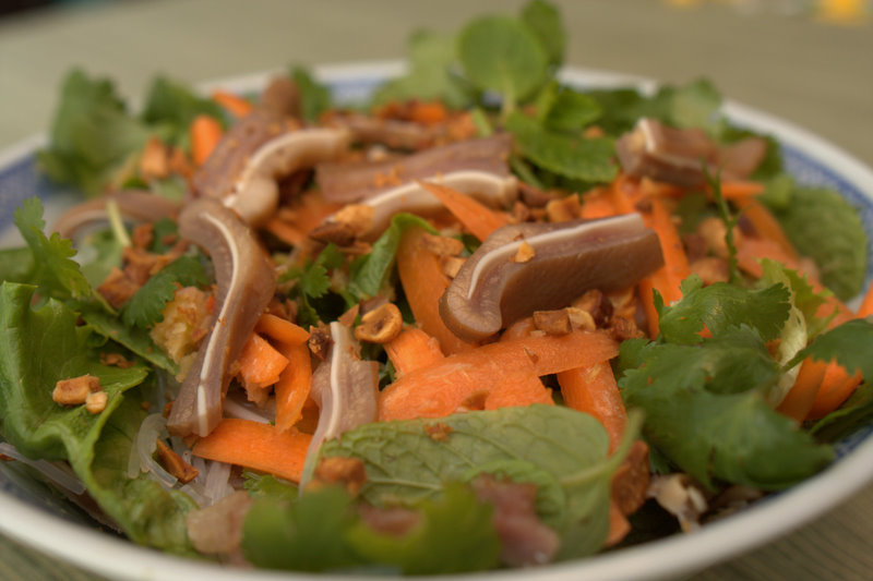 VietnameseStyle Spicy Pig Ear Salad Recipe on Food52