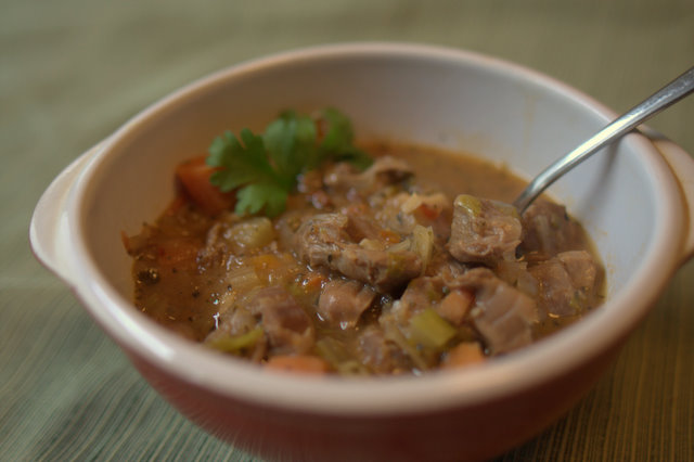 Moela (Portugese Chicken Gizzard Stew)