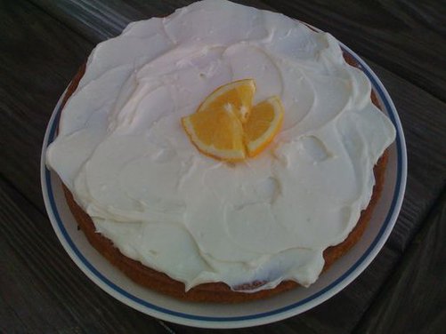 Pioneer-Style Orange Cake