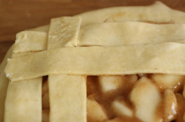 Masala Spiced Pear Pie