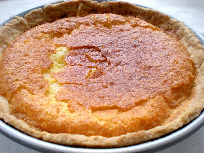 Buttermilk chess pie