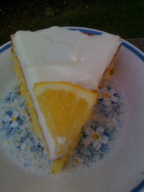Pioneer-Style Orange Cake