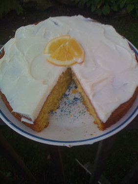 Pioneer-Style Orange Cake