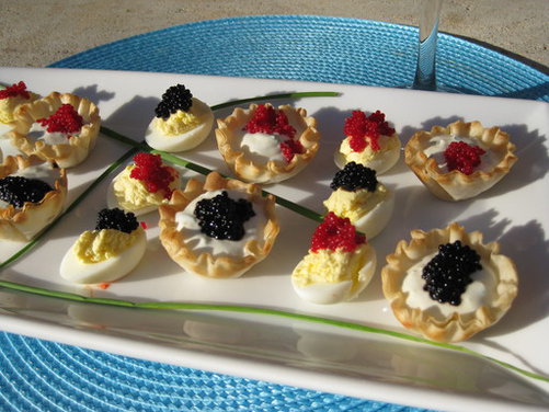 eggs and baskets