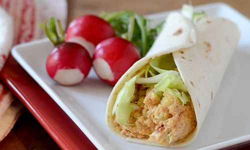 Sriracha Tuna Salad Wrap