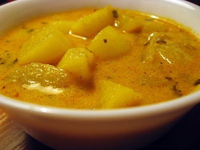 Potato and Yogurt Curry