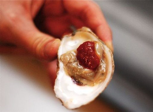 Our Shuck & Slurp method for eating Oysters