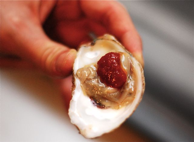 Our Shuck & Slurp method for eating Oysters