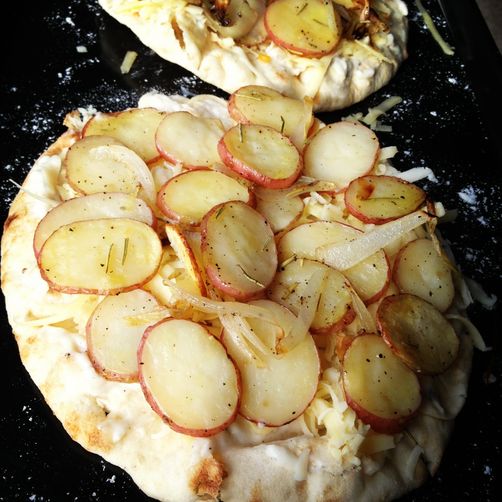 Roasted Potato Pizza