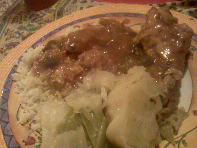 Creole Stewed Turkey Wings recipe on