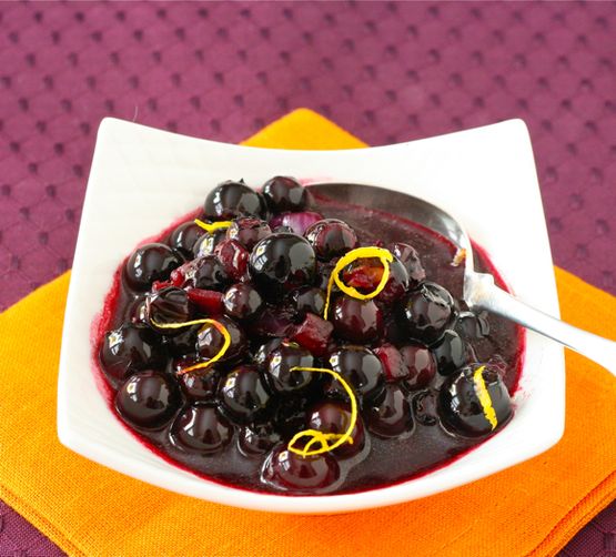 Savory Blueberry Sauce