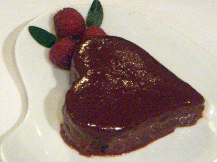 Valentine’s Chocolate and Raspberry Cake