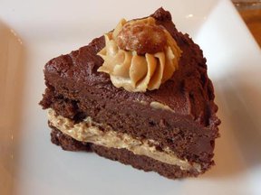Choc Full o' Peanuts Cake