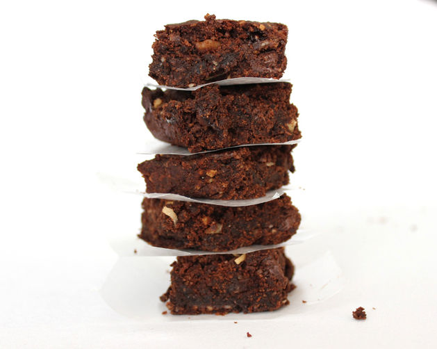 Salted Caramel Coconut Brownies