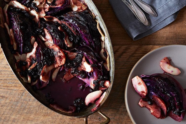 Wintery Braised Red Cabbage, Plus Some Jelly