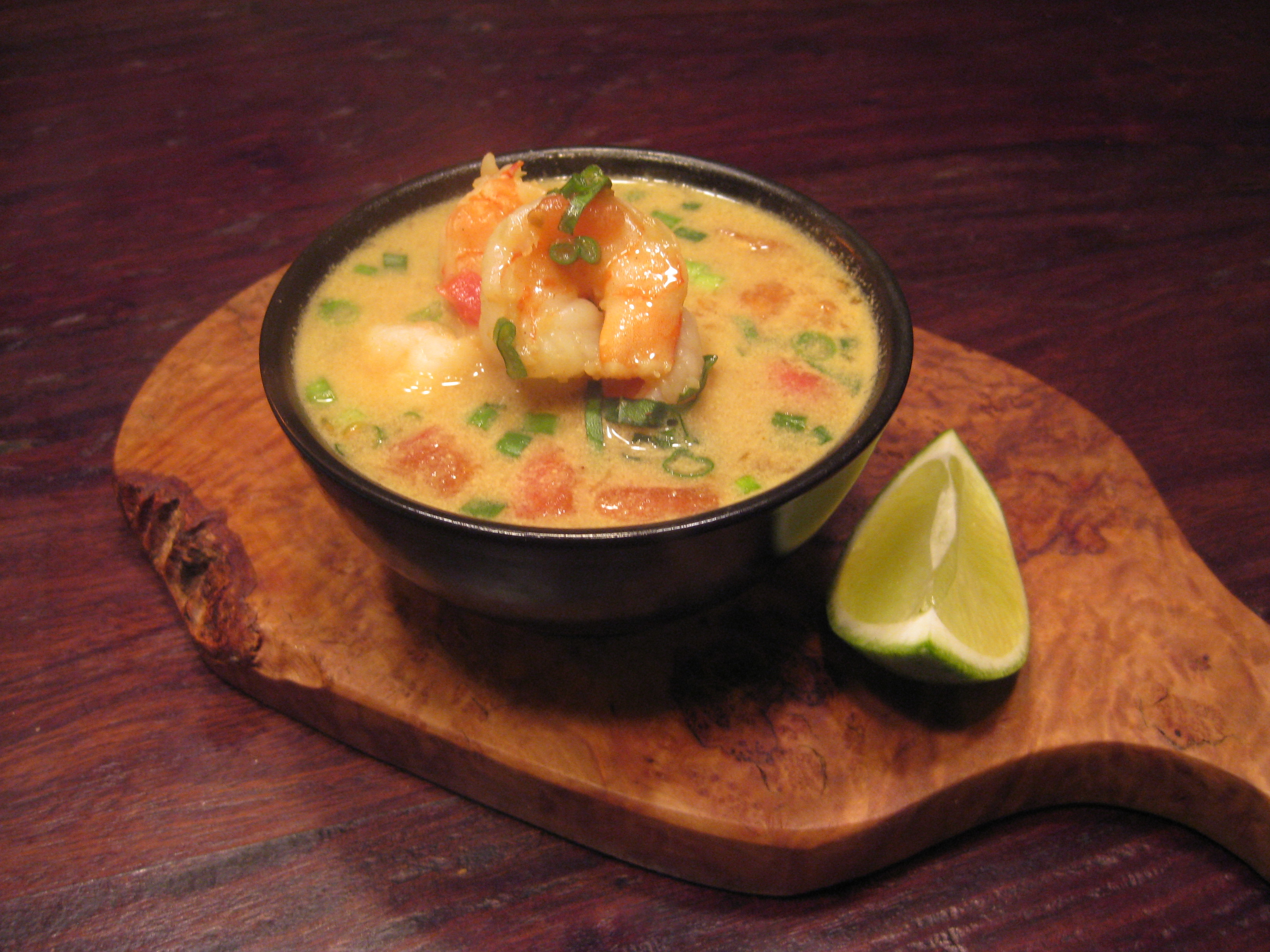 Coconut Curry Shrimp Soup