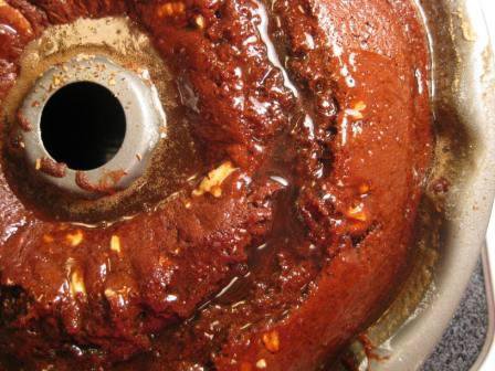Boozy Chocolate Kahlua Cake