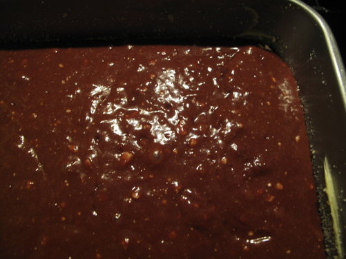 Crushed mint chocolate tray cake