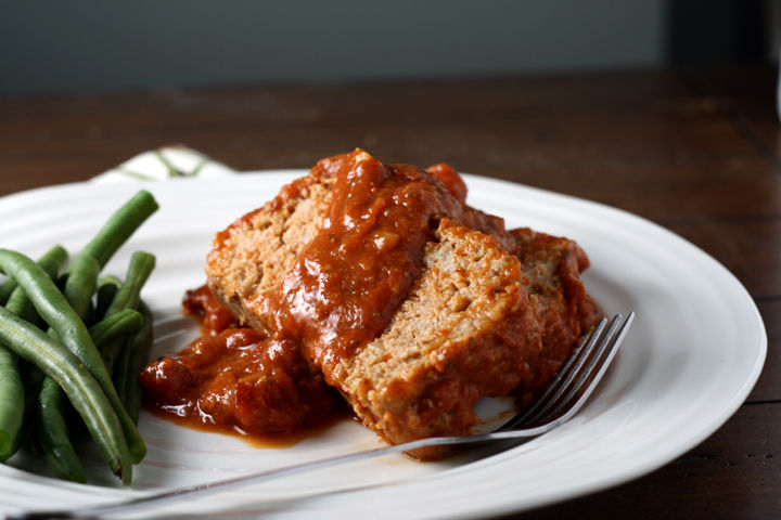 Mom's Barbecued Meatloaf