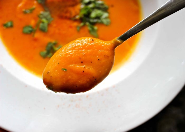 Thai Sweet Potato Soup