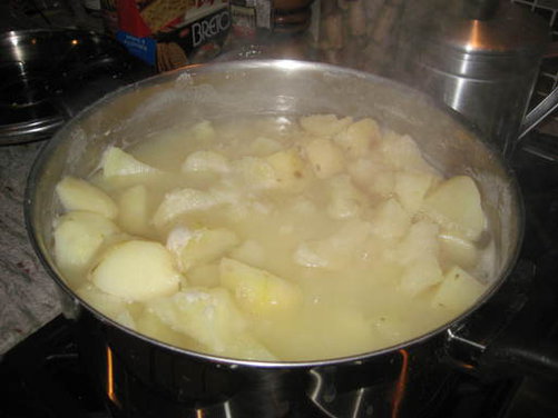 Pure de Papas con Queso (Mashed Potatoes with Cheese)