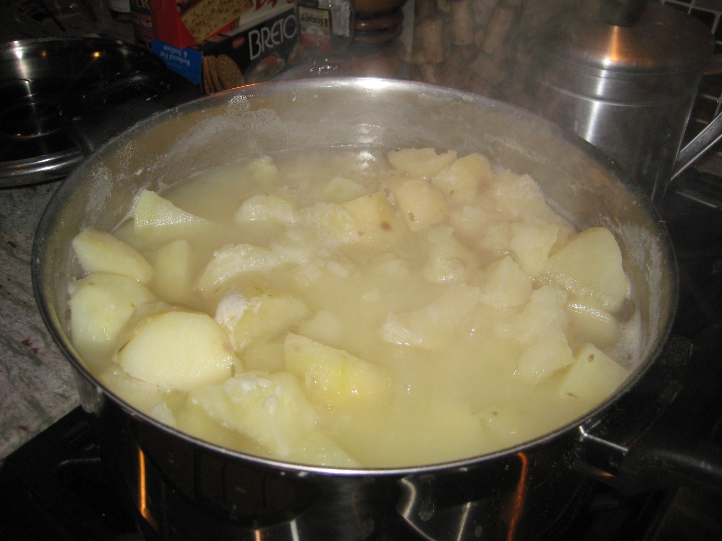 Pure de Papas con Queso (Mashed Potatoes with Cheese)