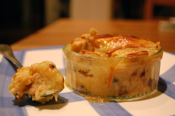Tartiflette"brûlée"