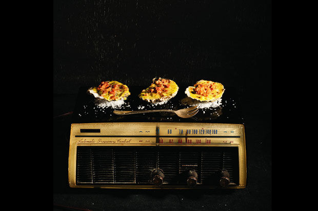 Hot Oysters on the Radio