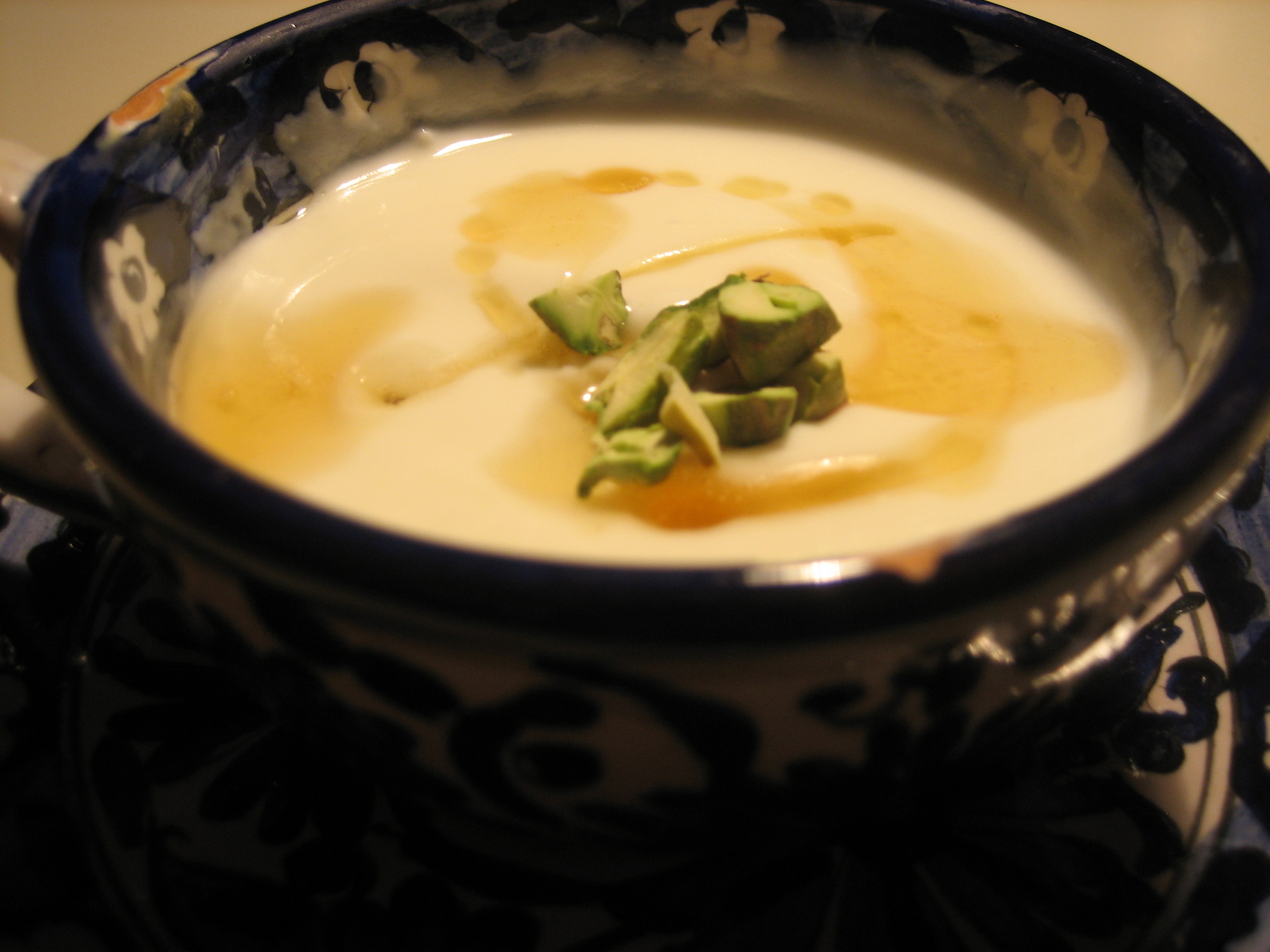 Essentially Orange Yogurt with Honey and Pistachios