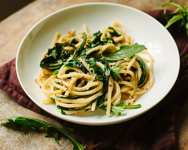 Pici Pasta with Dandelion Greens Recipe on Food52